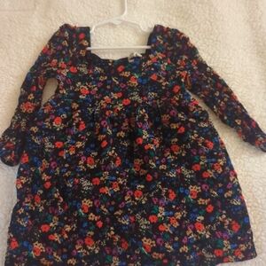 GAP Kids Dress with Colorful Floral Design
